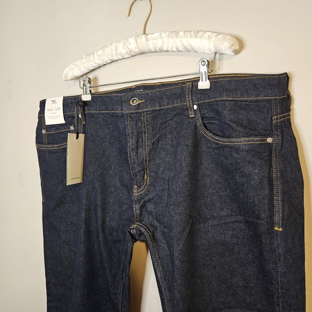 NWT Rodd & Gunn Chartwell Slim Fit Jean Denim 44x30 Dark Vintage Washed - Picture 3 of 13
